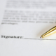 Pen and prenuptial agreement